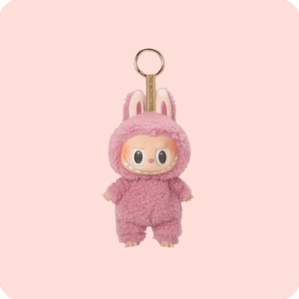 Labubu Keychain Tasty Macarons Lychee Berry