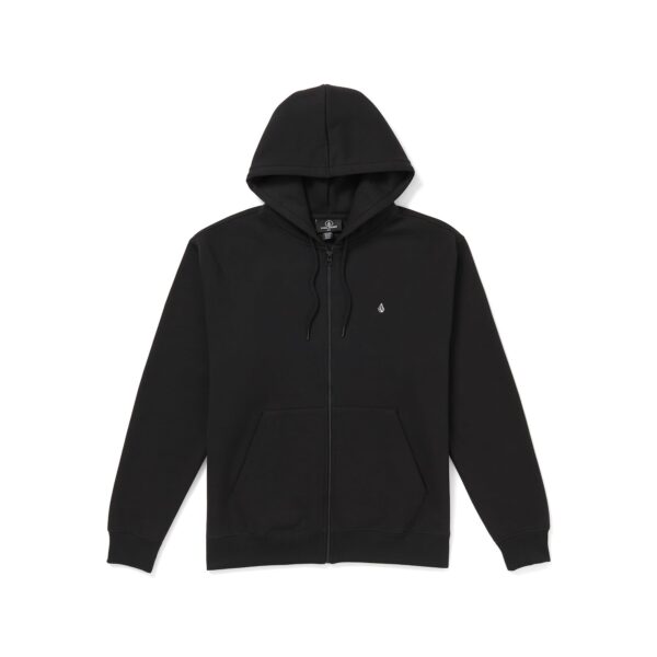 Mens Single Stone Zip Hoodie